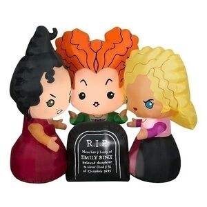 NIB. DISNEY Hocus Pocus Sanderson Sisters 60 in Inflatable